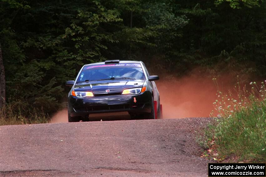 Gary Klein / Sam Strickhouser Saturn Ion Redline on SS2, Norway South I.