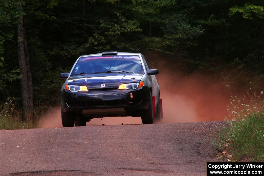 Gary Klein / Sam Strickhouser Saturn Ion Redline on SS2, Norway South I.