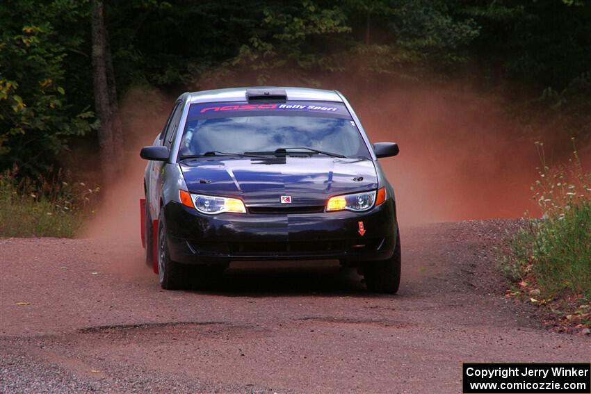 Gary Klein / Sam Strickhouser Saturn Ion Redline on SS2, Norway South I.