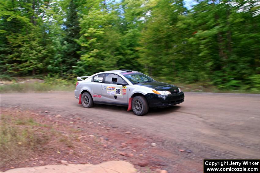 Gary Klein / Sam Strickhouser Saturn Ion Redline on SS2, Norway South I.