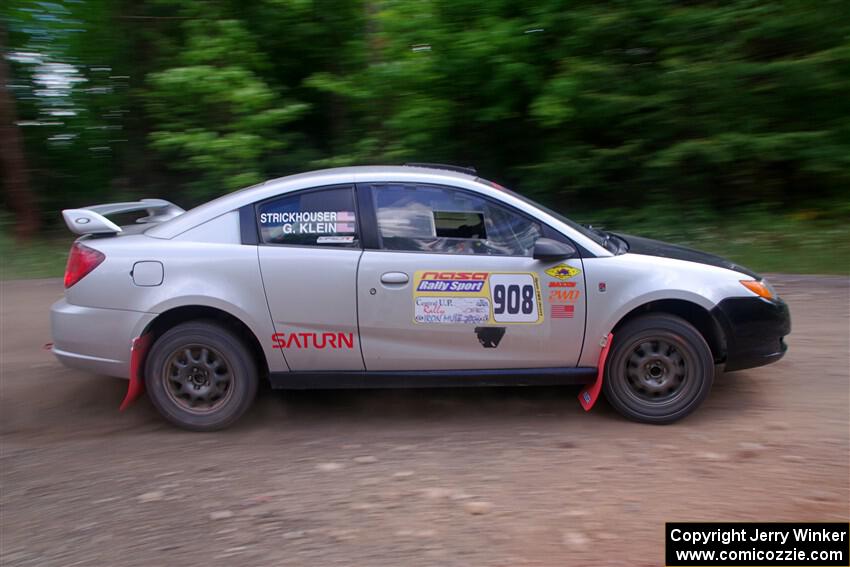 Gary Klein / Sam Strickhouser Saturn Ion Redline on SS2, Norway South I.
