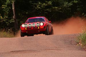 Colin Redner / Michael Claiborne Mazda RX-7 on SS2, Norway South I.