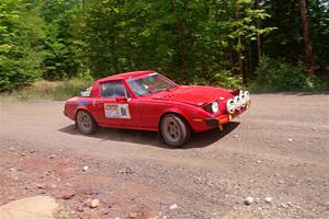 Colin Redner / Michael Claiborne Mazda RX-7 on SS2, Norway South I.