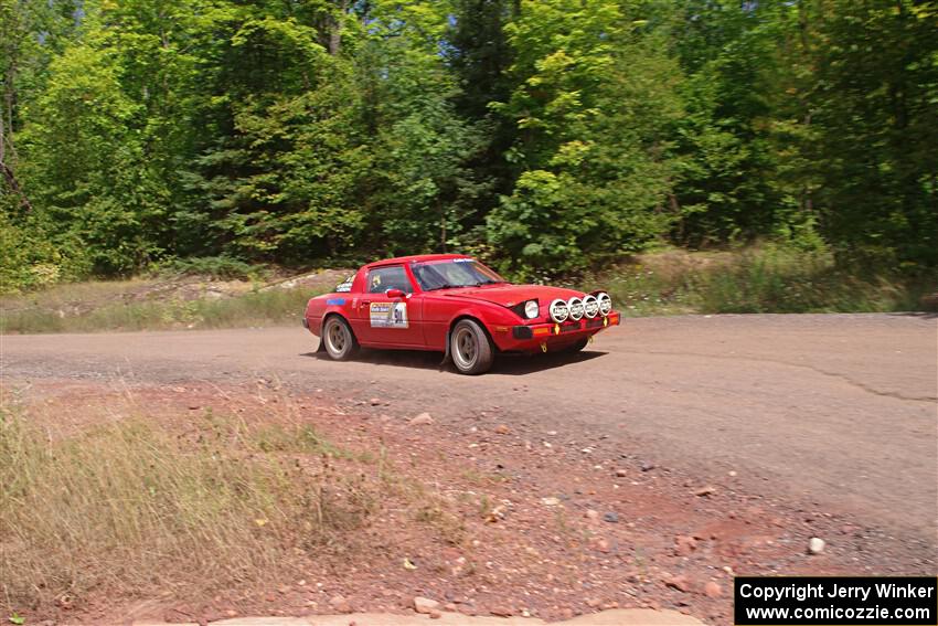 Colin Redner / Michael Claiborne Mazda RX-7 on SS2, Norway South I.