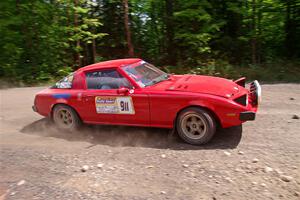 Colin Redner / Michael Claiborne Mazda RX-7 on SS2, Norway South I.