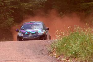 Matt Wolfe / Cray Dumeah Mazda 2 on SS2, Norway South I.
