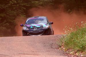 Matt Wolfe / Cray Dumeah Mazda 2 on SS2, Norway South I.