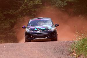 Matt Wolfe / Cray Dumeah Mazda 2 on SS2, Norway South I.
