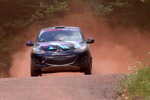 Matt Wolfe / Cray Dumeah Mazda 2 on SS2, Norway South I.