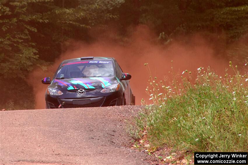 Matt Wolfe / Cray Dumeah Mazda 2 on SS2, Norway South I.