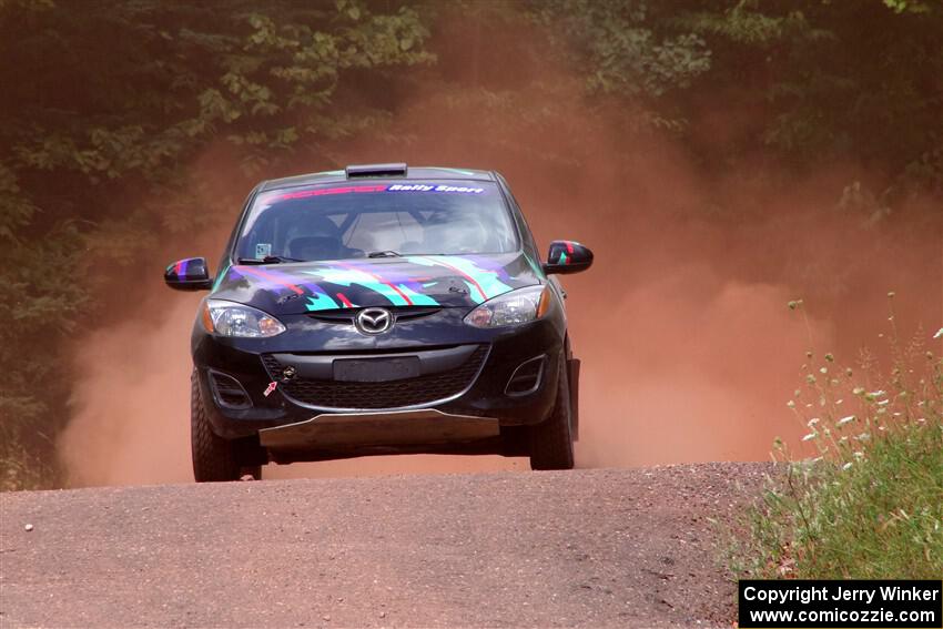 Matt Wolfe / Cray Dumeah Mazda 2 on SS2, Norway South I.