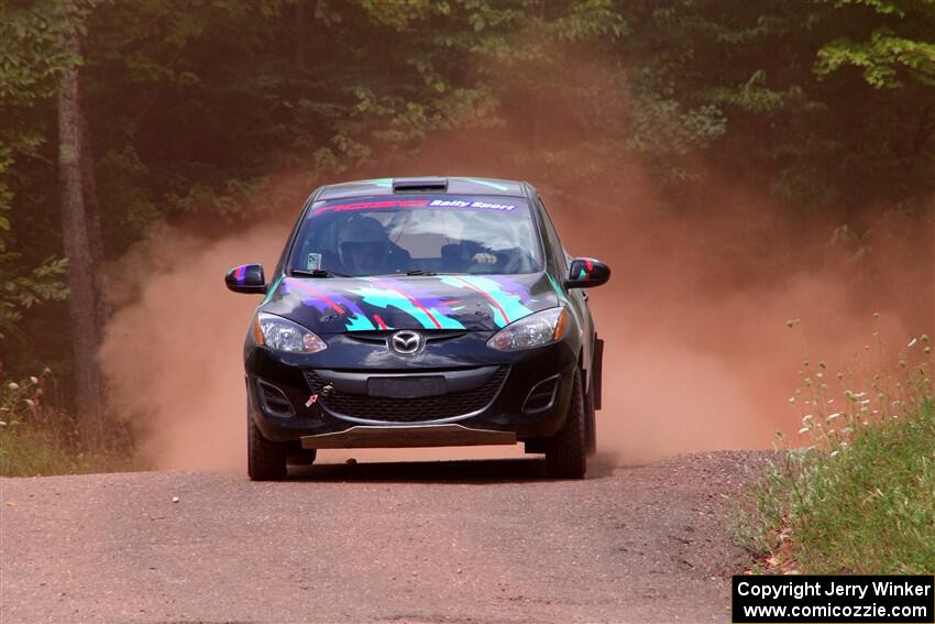Matt Wolfe / Cray Dumeah Mazda 2 on SS2, Norway South I.
