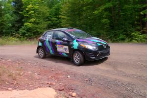 Matt Wolfe / Cray Dumeah Mazda 2 on SS2, Norway South I.