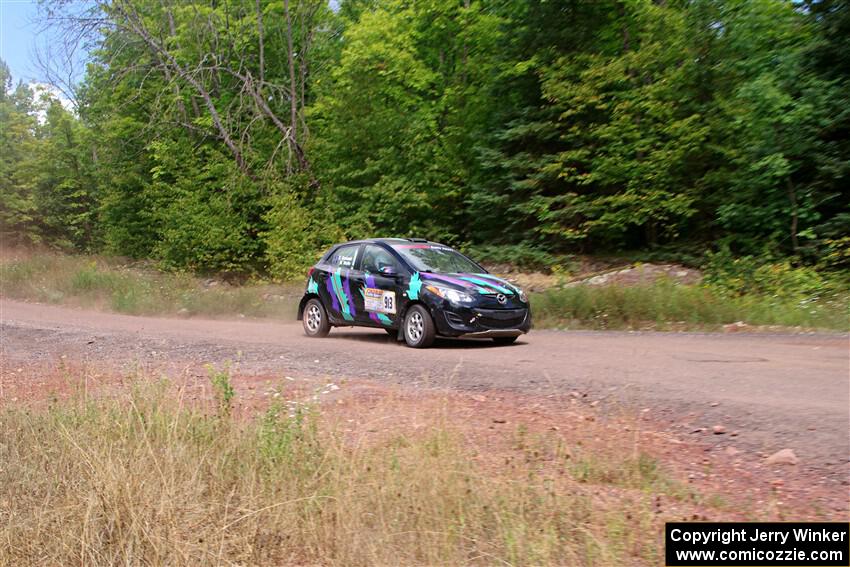 Matt Wolfe / Cray Dumeah Mazda 2 on SS2, Norway South I.