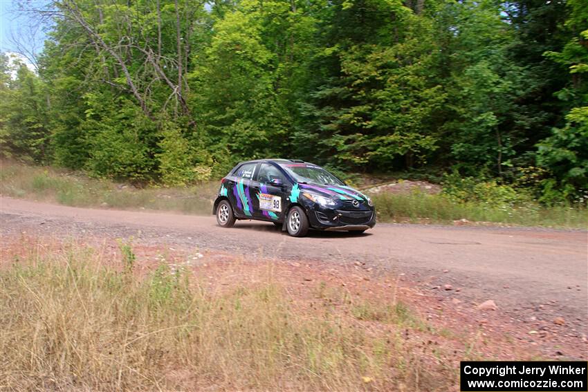 Matt Wolfe / Cray Dumeah Mazda 2 on SS2, Norway South I.