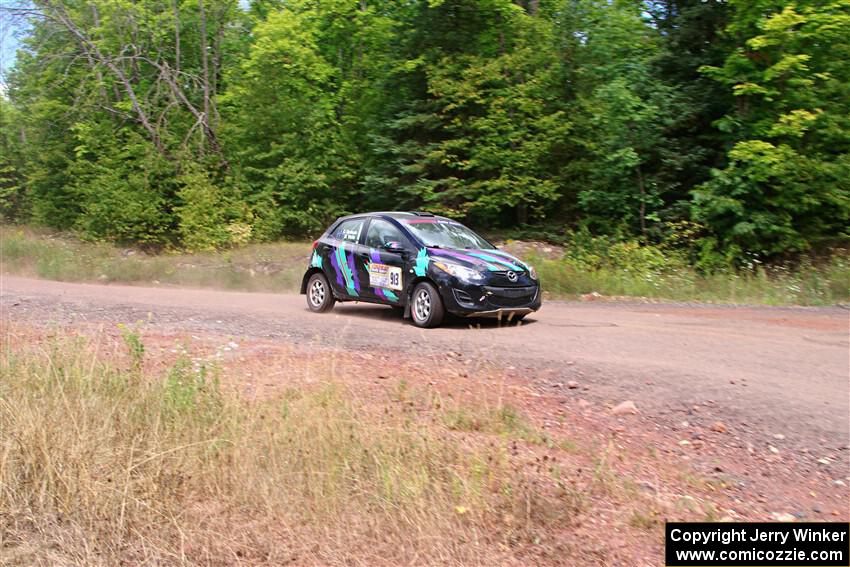Matt Wolfe / Cray Dumeah Mazda 2 on SS2, Norway South I.