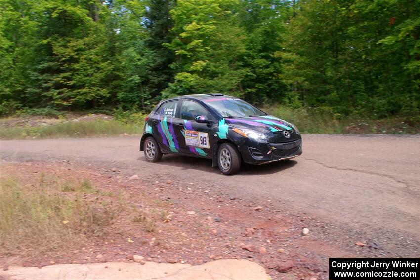 Matt Wolfe / Cray Dumeah Mazda 2 on SS2, Norway South I.
