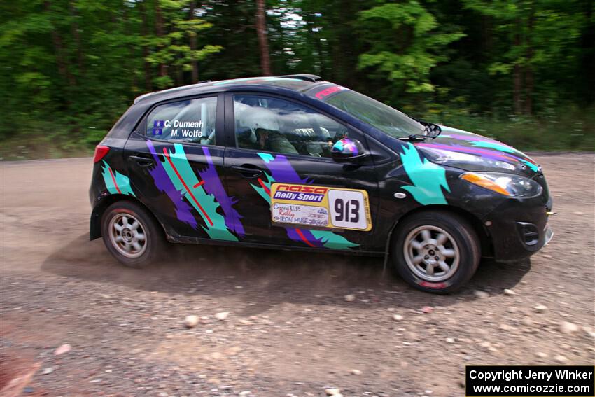 Matt Wolfe / Cray Dumeah Mazda 2 on SS2, Norway South I.