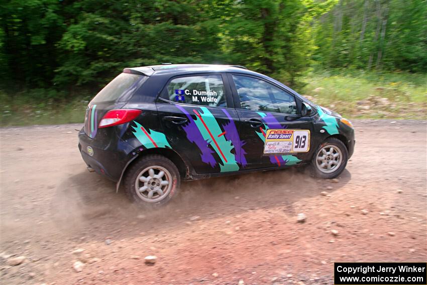 Matt Wolfe / Cray Dumeah Mazda 2 on SS2, Norway South I.