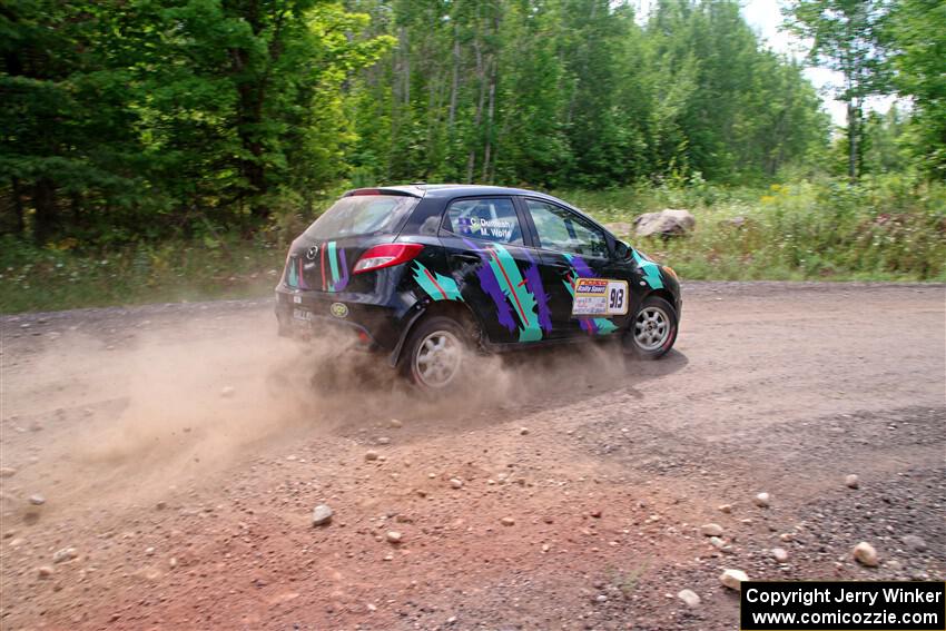 Matt Wolfe / Cray Dumeah Mazda 2 on SS2, Norway South I.