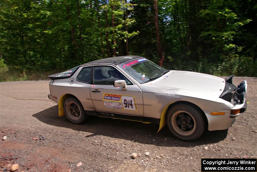 Matthew Heirtzler / Soren Olsen Porsche 944 on SS2, Norway South I.