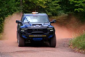 A RAM 1500 pickup sweeps SS2, Norway South I.