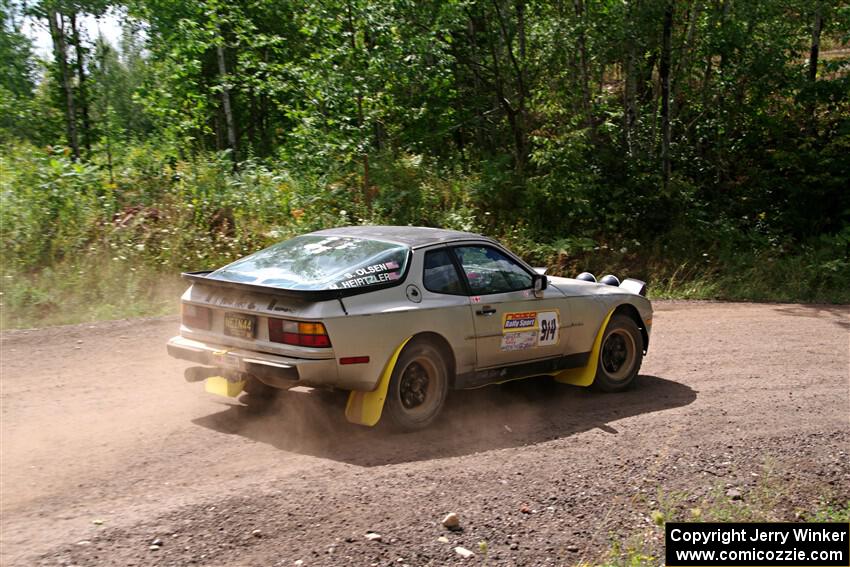 Matthew Heirtzler / Soren Olsen Porsche 944 on SS2, Norway South I.
