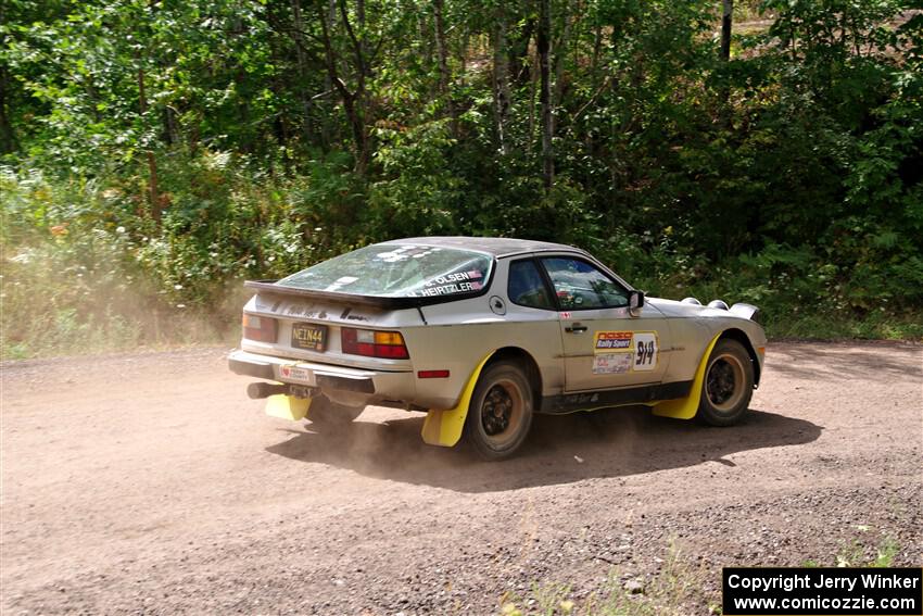 Matthew Heirtzler / Soren Olsen Porsche 944 on SS2, Norway South I.