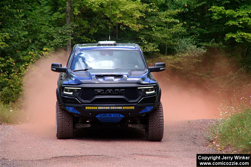 A RAM 1500 pickup sweeps SS2, Norway South I.