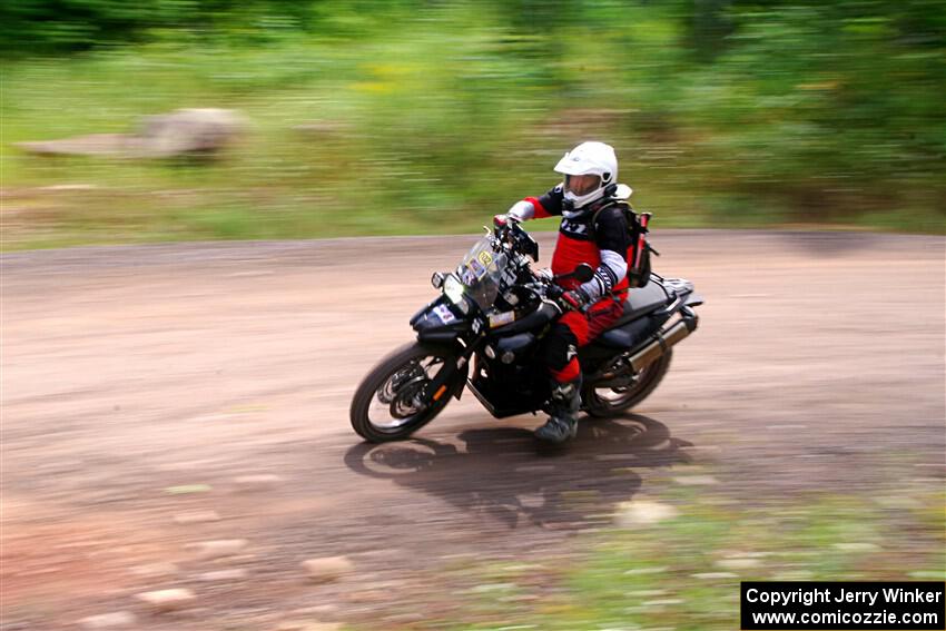 Charles Lucht's BMW F 800 GS on SS3, Norway Home.