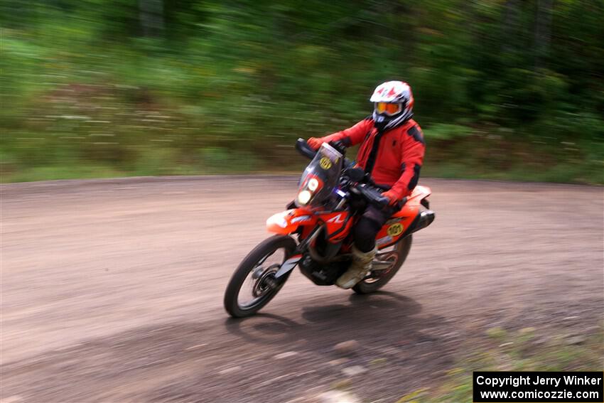 Rudi Bredenkamp's KTM 690 Enduro R on SS3, Norway Home.