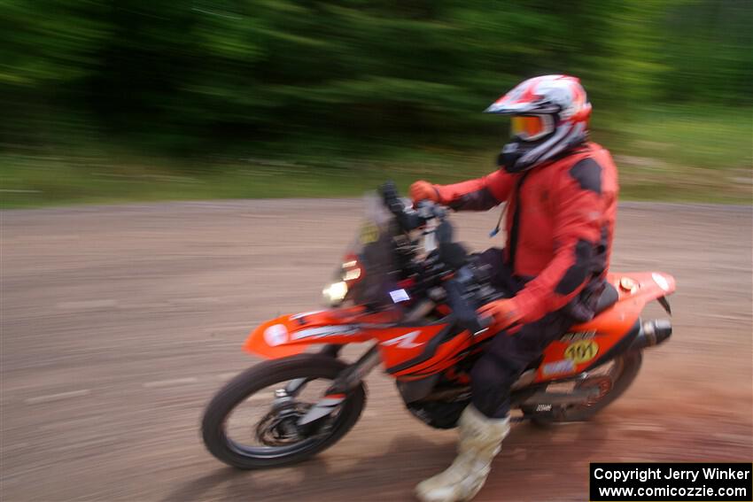 Rudi Bredenkamp's KTM 690 Enduro R on SS3, Norway Home.