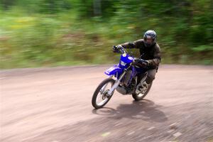 Matt Holl's Yamaha WR450 on SS3, Norway Home.