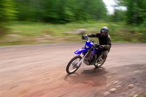 Matt Holl's Yamaha WR450 on SS3, Norway Home.