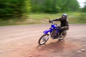 Matt Holl's Yamaha WR450 on SS3, Norway Home.