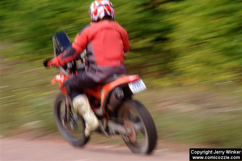 Rudi Bredenkamp's KTM 690 Enduro R on SS3, Norway Home.