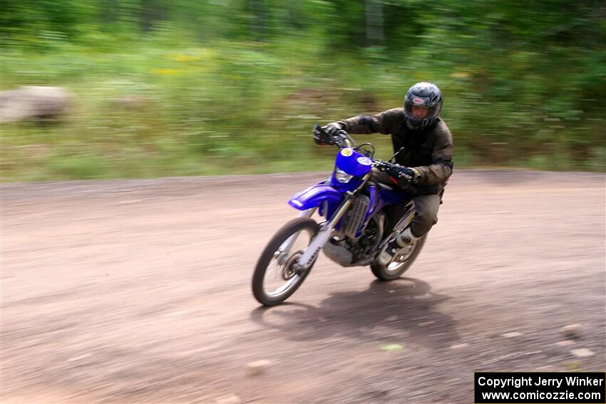 Matt Holl's Yamaha WR450 on SS3, Norway Home.