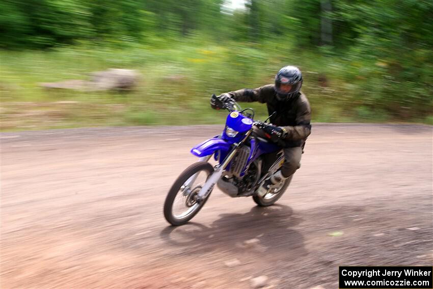 Matt Holl's Yamaha WR450 on SS3, Norway Home.