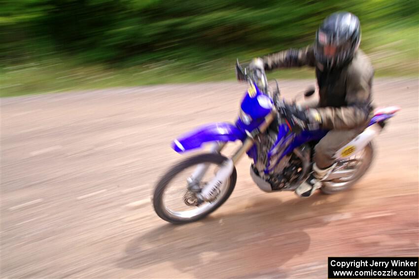 Matt Holl's Yamaha WR450 on SS3, Norway Home.