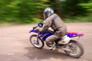 Matt Holl's Yamaha WR450 on SS3, Norway Home.