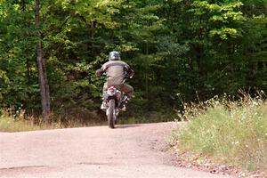 Matt Holl's Yamaha WR450 on SS3, Norway Home.