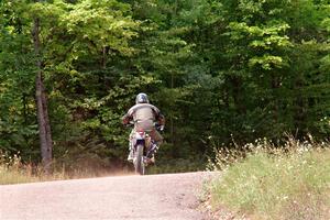 Matt Holl's Yamaha WR450 on SS3, Norway Home.