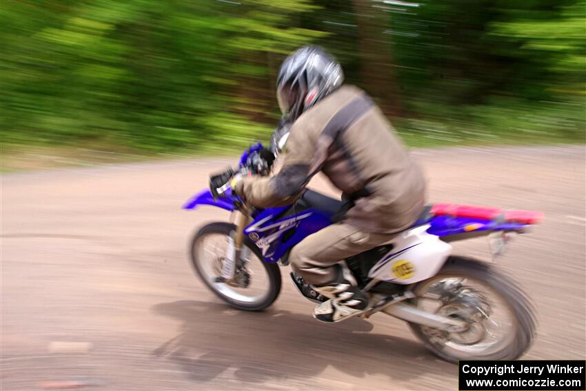 Matt Holl's Yamaha WR450 on SS3, Norway Home.