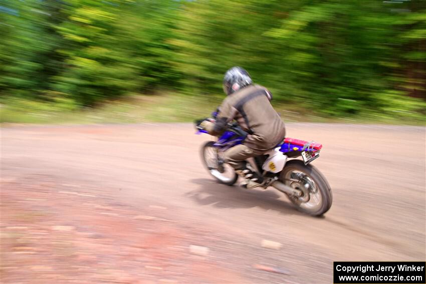 Matt Holl's Yamaha WR450 on SS3, Norway Home.