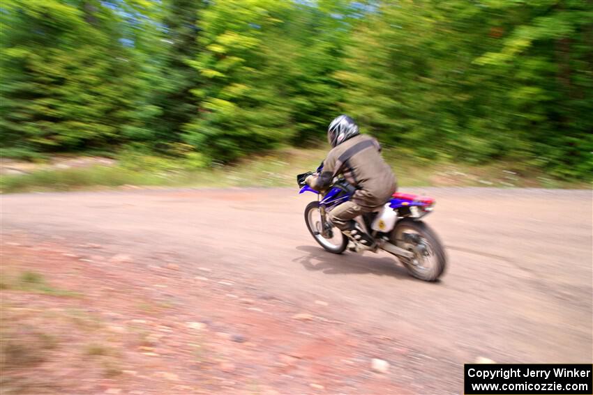 Matt Holl's Yamaha WR450 on SS3, Norway Home.