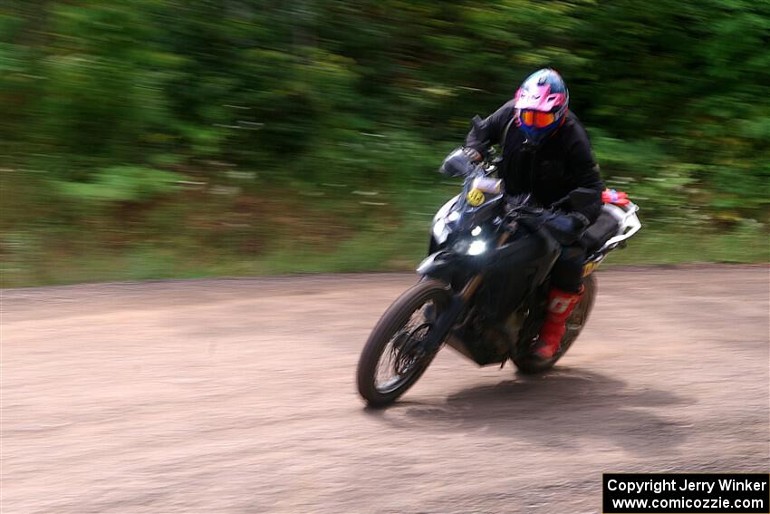 Tali Kurlantzick's Honda CRF1000L on SS3, Norway Home.