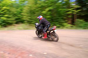 Tali Kurlantzick's Honda CRF1000L on SS3, Norway Home.