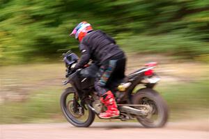 Tali Kurlantzick's Honda CRF1000L on SS3, Norway Home.