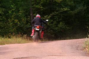 Tali Kurlantzick's Honda CRF1000L on SS3, Norway Home.