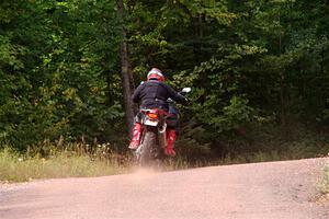 Tali Kurlantzick's Honda CRF1000L on SS3, Norway Home.